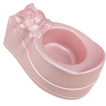 Assento penico troninho para bebêinfantil plastibaby - azul e rosa