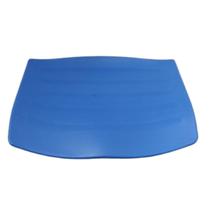 Assento Plástico Azul Cadeira Fixa Tipo Iso Empilhavel