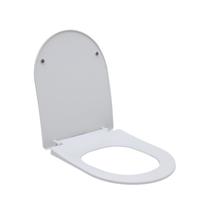 Assento Plástico com Soft Close para Vaso Sanitário Amazonita Pingoo.casa - Branco