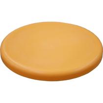 Assento plastico para banqueta bar redonda 30cm amarelo