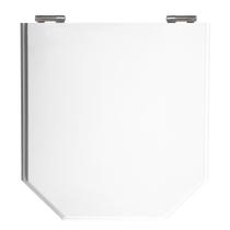 Assento Poliéster Laminado Atrium Branco Tampa para Vaso Incepa Assento Poliéster Laminado Atrium Branco Tampa para Vaso Incepa