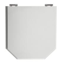 Assento Poliéster Laminado Atrium Cinza Tampa para Vaso Incepa Assento Poliéster Laminado Atrium Cinza Tampa para Vaso Incepa