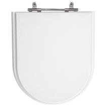 Assento Poliéster Laminado Duomo Plus Branco Tampa para Vaso Deca Assento Poliéster Laminado Duomo Plus Branco Tampa para Vaso Deca