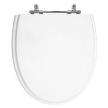 Assento Poliéster Laminado Eros Branco Tampa para Vaso Incepa Assento Poliéster Laminado Eros Branco Tampa para Vaso Incepa