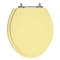 Assento Poliéster Laminado Oval Biscuit Tampa de Vaso Marcas