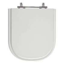 Assento Poliéster Laminado Vogue Plus Cinza Claro Tampa para Vaso Deca Assento Poliéster Laminado Vogue Plus Cinza Claro Tampa para Vaso Deca