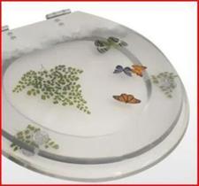 Assento Poliéster Oval Avenca Tampa Para Vaso Universal Assento Poliéster Oval Avenca Tampa Para Vaso Universal