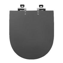 Assento Poliéster Sicmol Riv/Smart/Nexo/Neo Soft Close Preto Fosco - 114399