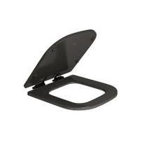Assento Poliéster Slow Close Piano AP337 Black Matte - Deca Assento Poliéster Slow Close Piano AP337 Black Matte - Deca