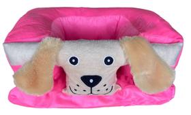 Assento Poltrona para Bebe Rosa Sentar Dog Cachorro -Emma Baby