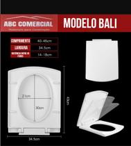 Assento pp Bali Soft Close para louça Incepa Assento pp Bali Soft Close para louça Incepa