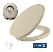 Assento Privada Max Tigre Bege Tampa Vaso Sanitário Assento Privada Max Tigre Bege Tampa Vaso Sanitário