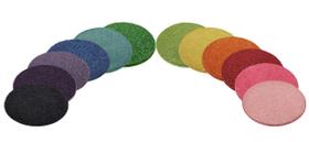 Assento Redondo Infantil Carpet Circle Seats Rainbow 18"
