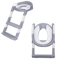 Assento Redutor Buba Com Escada Cinza Assento Redutor Buba Com Escada Cinza