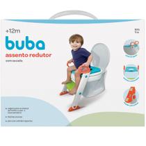 Assento redutor com escada azul buba