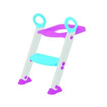 Assento redutor com escada Rosa Assento redutor com escada Rosa