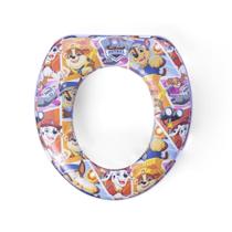 Assento Redutor De Vaso Adaptador Bebe Acolchoado Treinamento Desfralde Patrulha Canina Suporte Vaso Sanitário Infantil