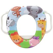 Assento Redutor Infantil Com Alça Para Vaso Sanitário +12 Meses Safari Buba
