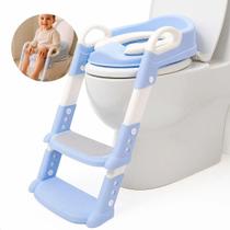 Assento Redutor Infantil Com Escada Para Vaso Sanitário