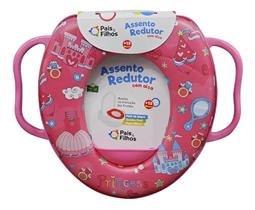 Assento Redutor Infantil De Vaso Com Alca Bebe Super Macio C