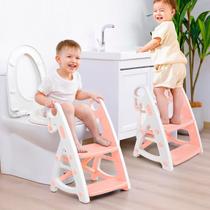 Assento Redutor Infantil De Vaso Sanitário Troninho Com Escada Para Crianças Bebê Meninos E Meninas
