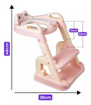 Assento Redutor Infantil Escada Vaso Sanitário Troninho
