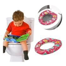 Assento redutor infantil higiênico estampa acolchoado - Dute
