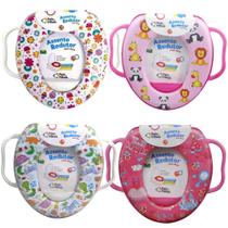 Assento Redutor Infantil Macio Com Alças Menina Rosa - Pais E Filhos Assento Redutor Infantil Macio Com Alças Menina Rosa - Pais E Filhos
