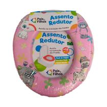 Assento Redutor Infantil para Bebê - Animais - Rosa - Pais e Filhos Assento Redutor Infantil para Bebê - Animais - Rosa - Pais e Filhos