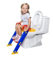 Assento Redutor Sanitário com Escada Infantil Colorido - 3560 Dican