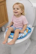 Assento redutor sanitário infantil bebê almofadado -