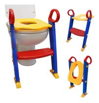 Assento Redutor Troninho Infantil Com Escada Vaso Sanitário