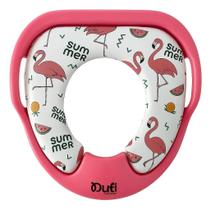 Assento Redutor Vaso Sanitário Infantil C/alça Rosa Dutimultishop