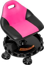 Assento Rolling Gear Traxion Progear Mobile 180 kg de capacidade rosa