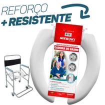 Assento Sanitário Aberto Para Cadeira De Banho Confortável