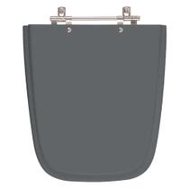 Assento Sanitário Aero Cinza Quartzo (Cinza Escuro) para vaso Ideal Standard - Pontto Lavabo