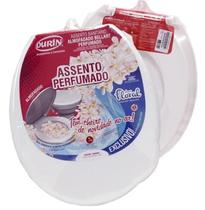 Assento Sanitário Almofada Perfumado Oval-Tampa Branco Durin