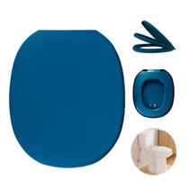 Assento Sanitário Almofadado Aspen Deca Azul