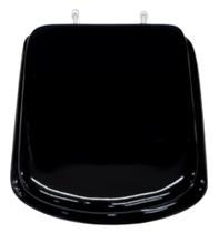 Assento Sanitário Almofadado Bali Preto Assento Sanitário Almofadado Bali Preto