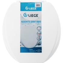 Assento Sanitário Almofadado Branco Liege