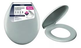 Assento Sanitário Almofadado Clássico Cinza Primafer Atlas