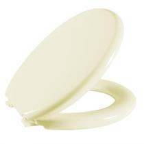 Assento Sanitário Almofadado Convenciona Oval Bege Claro Assento Sanitário Almofadado Convenciona Oval Bege Claro