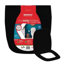 Assento Sanitário Almofadado Deca Fit Versato Preto Mebuki Assento Sanitário Almofadado Deca Fit Versato Preto Mebuki