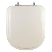 Assento Sanitario Almofadado Flox Marfim para bacia Fiori