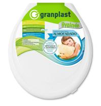 Assento Sanitário Almofadado Granplast Branco - Conforto e Durabilidade para seu Banheiro