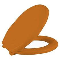 Assento Sanitário Almofadado Granplast Caramelo: Conforto e Estilo para seu Banheiro