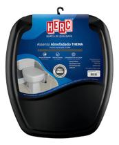 Assento Sanitário Almofadado Herc Preto Thema Monte Carlo Assento Sanitário Almofadado Herc Preto Thema Monte Carlo