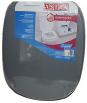 Assento Sanitário Almofadado Icasa Sabatini Etna Cinza 1 Assento Sanitário Almofadado Icasa Sabatini Etna Cinza 1