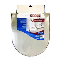 Assento Sanitário Almofadado Incepa Calypso Cinza Astra