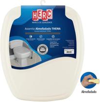 Assento Sanitário Almofadado Incepa Thema Herc Biscuit